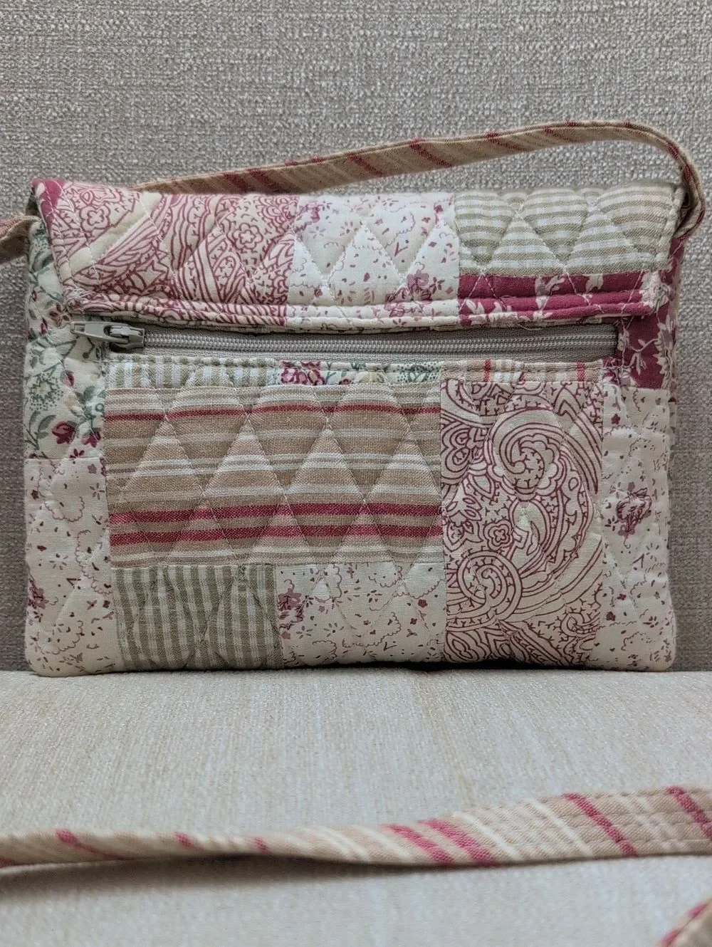 Vintage quilted patchwork